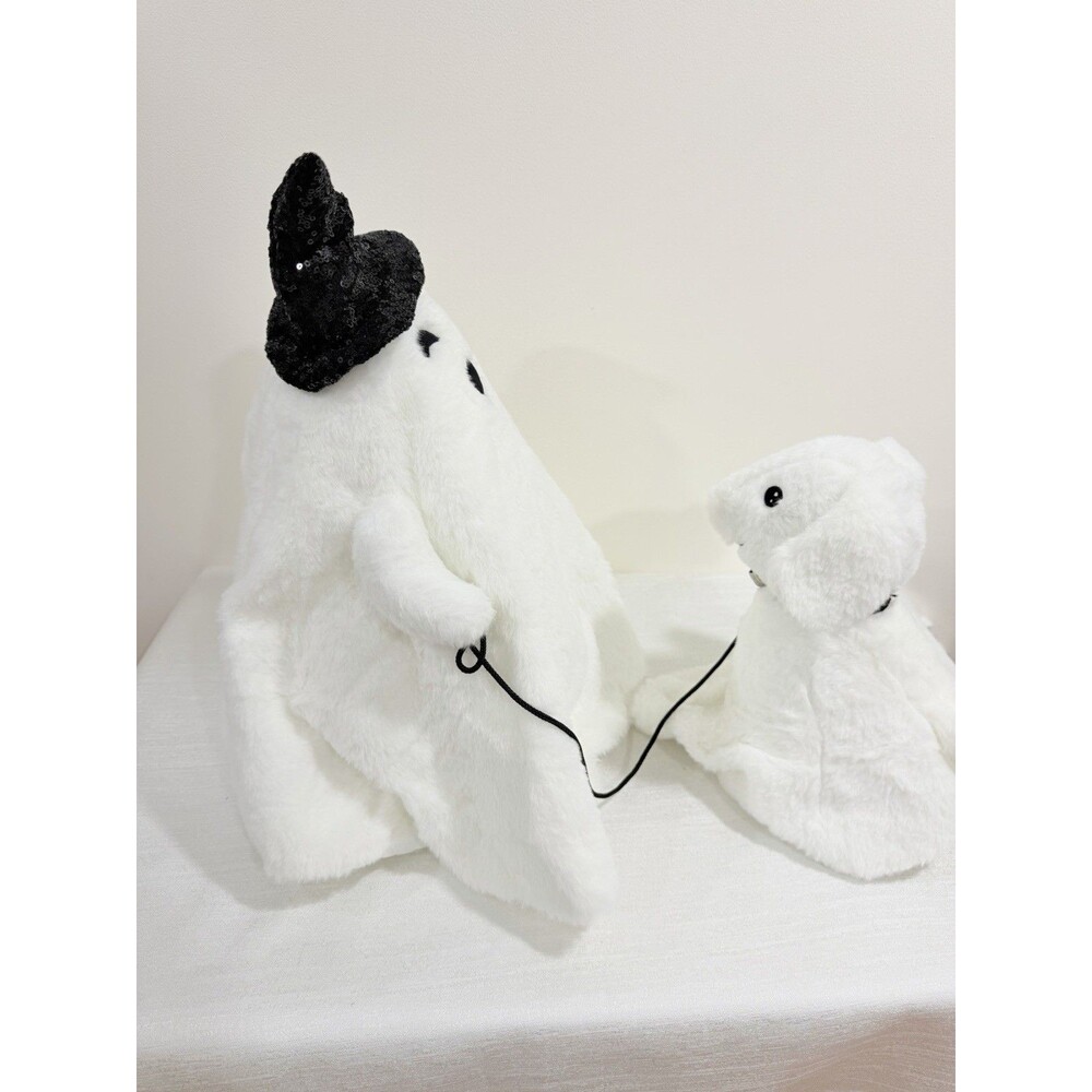 Goblin & Ghoul Ghost Walking Dog Plush Greeter Halloween Summerween - Picture 7 of 12